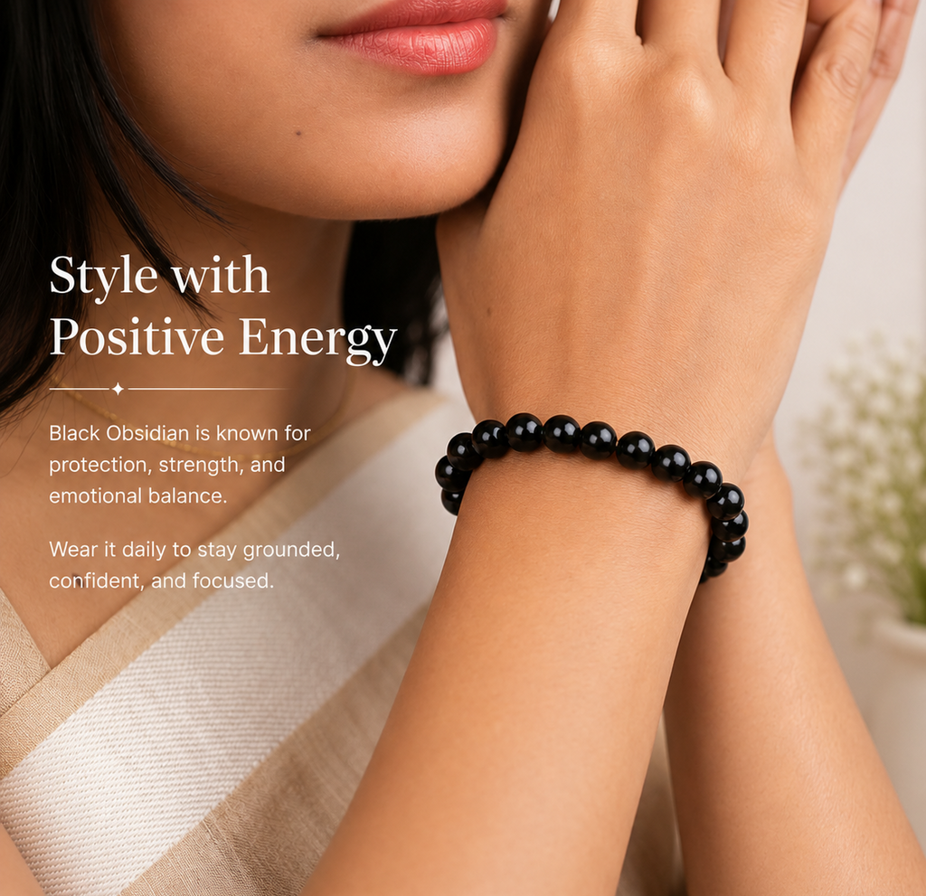 Black Obsidian Bracelet