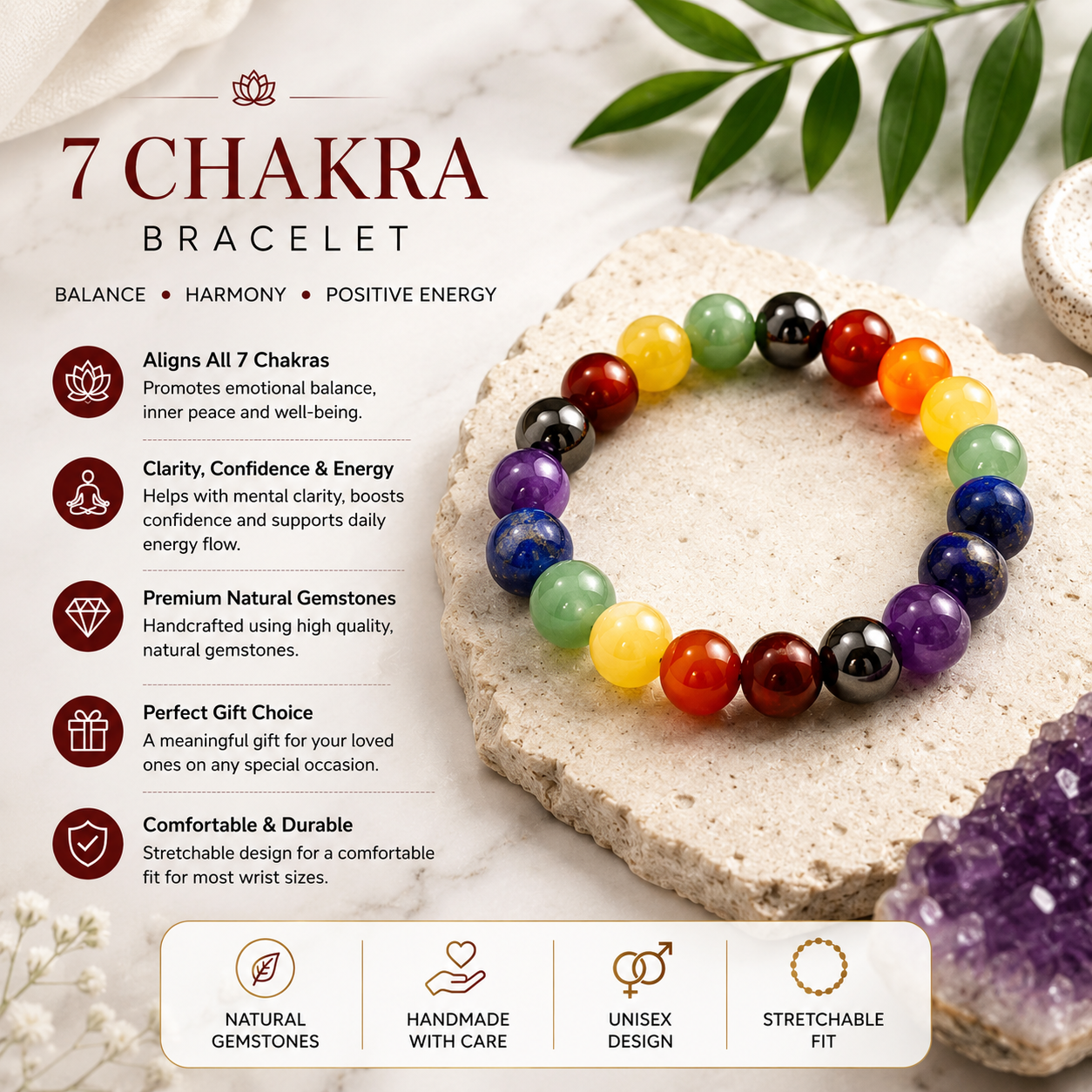 7 Chakra Bracelet